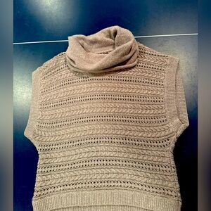 Splendid Cowl Neck Knit Sweater Vest (Sleeveless)